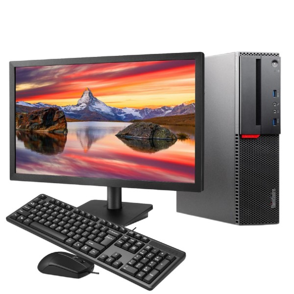 2.El Bilgisayar Lenovo ThinkCentre M900 İ5 6.Nesil 16GB RAM 240GB SSD 21.5"Monitör