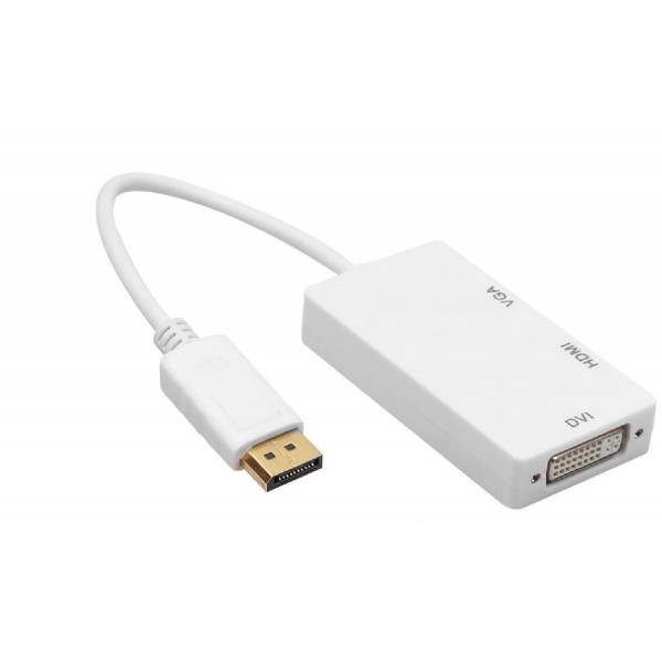 Alfais 5056 Displayport To Hdmi Vga Dvi Çevirici