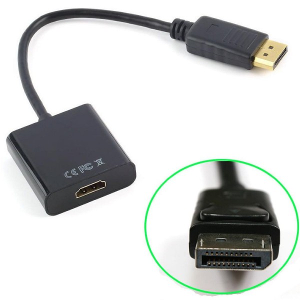 Alfais 4556 Displayport To Hdmi Çevirici Dönüştürücü